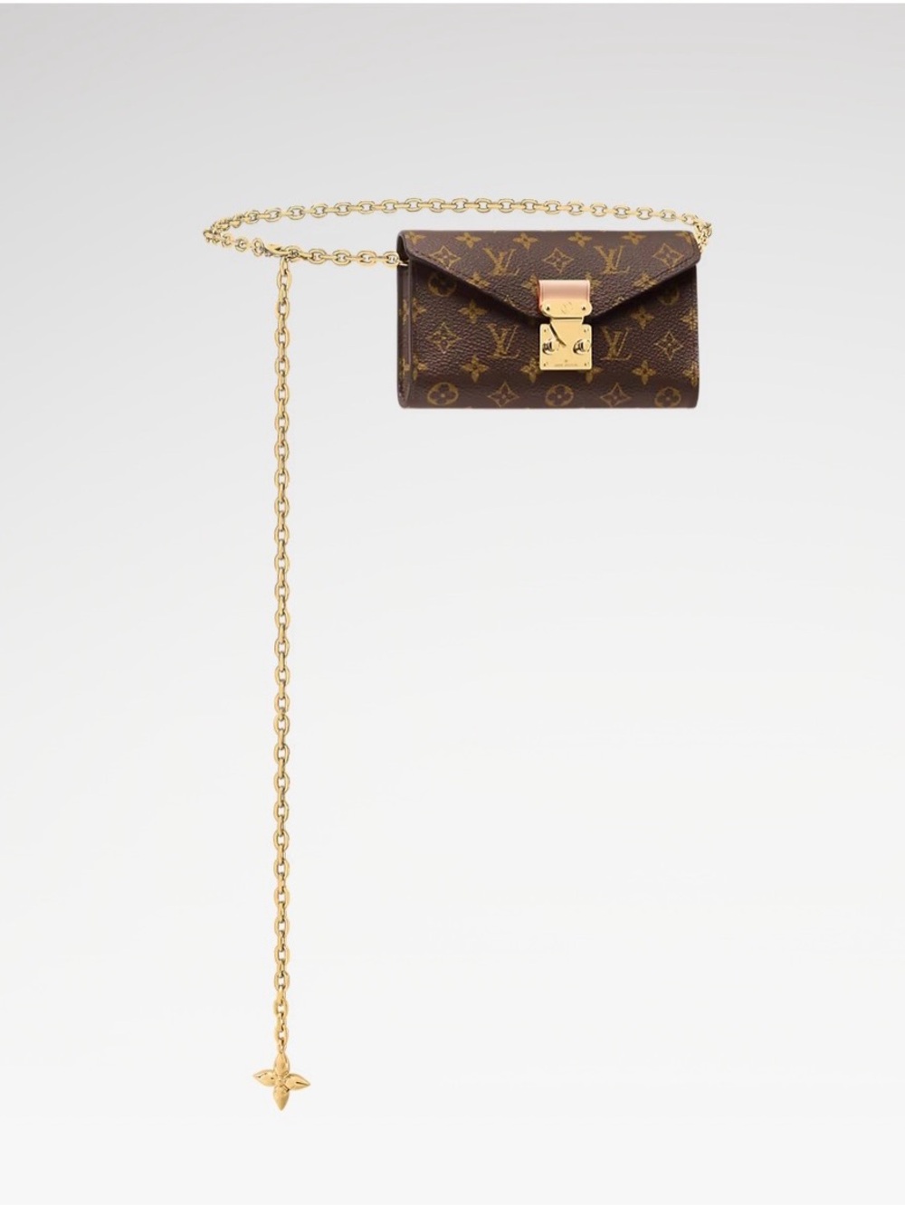 Louis Vuitton Pouch Metis Belt Crossbody Pouch in Brown & Gold NWT